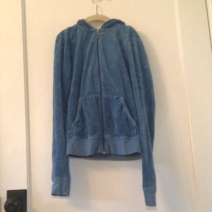 Juicy Couture Velvet Zip Up